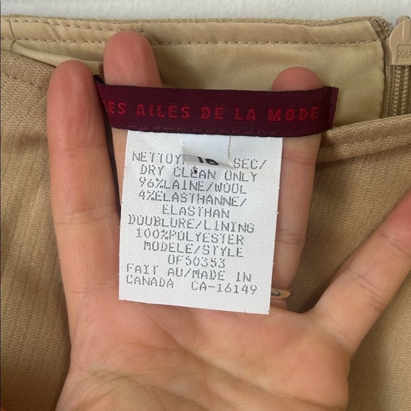 Vintage wool pencil skirt - Picture 2 of 3